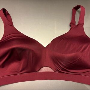 Cacique Burgundy Women's Bra | Size 46D